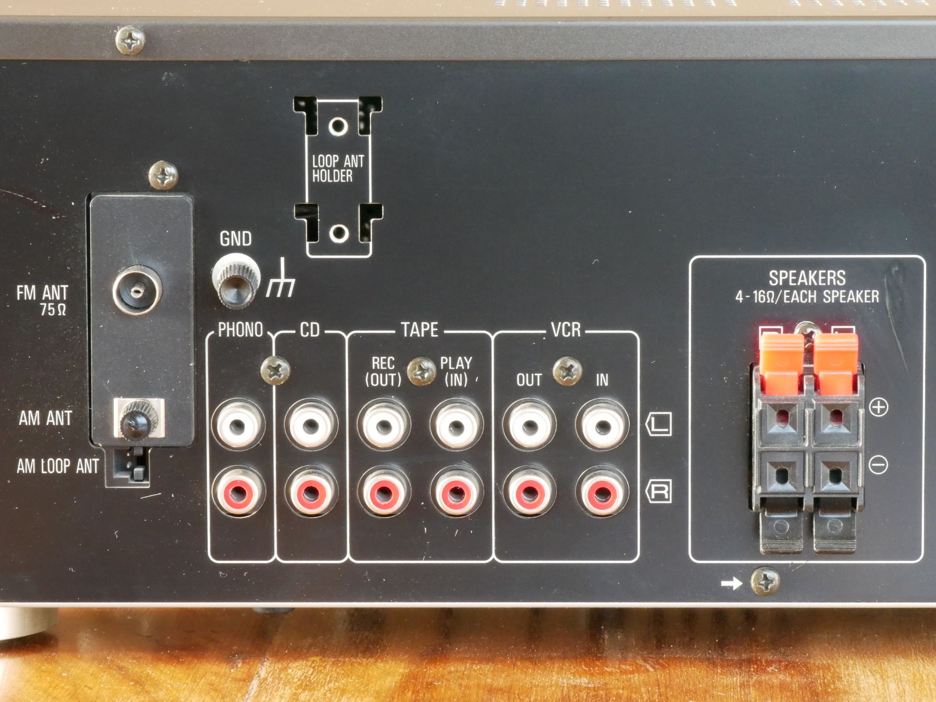 TECHNICS SA-EX100 - pins 