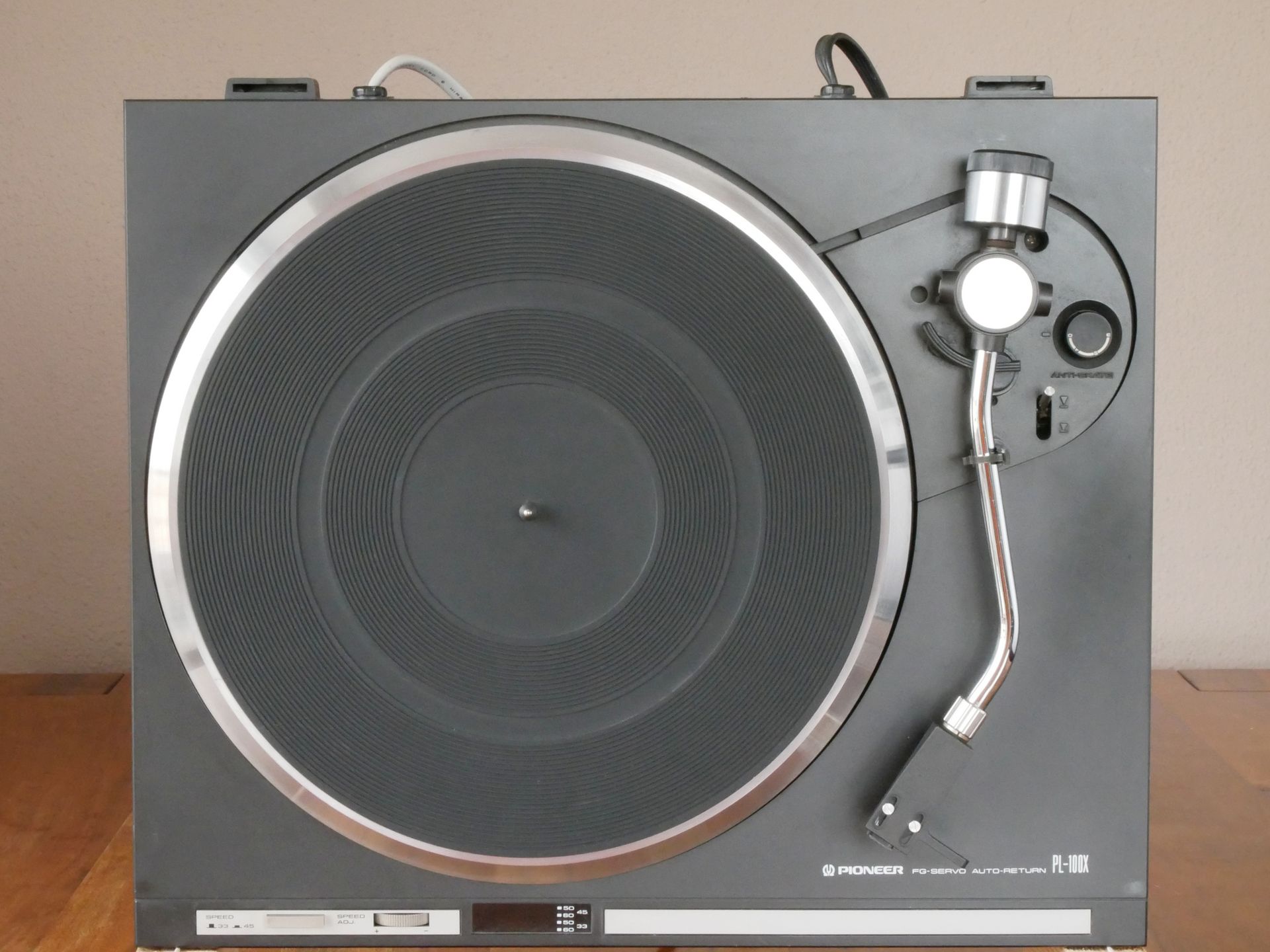 PIONEER PL-100X: von oben 