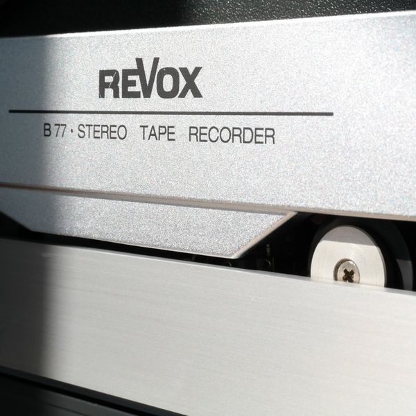 Revox B77 - Abdeckung Tonköpfe und Antrieb 