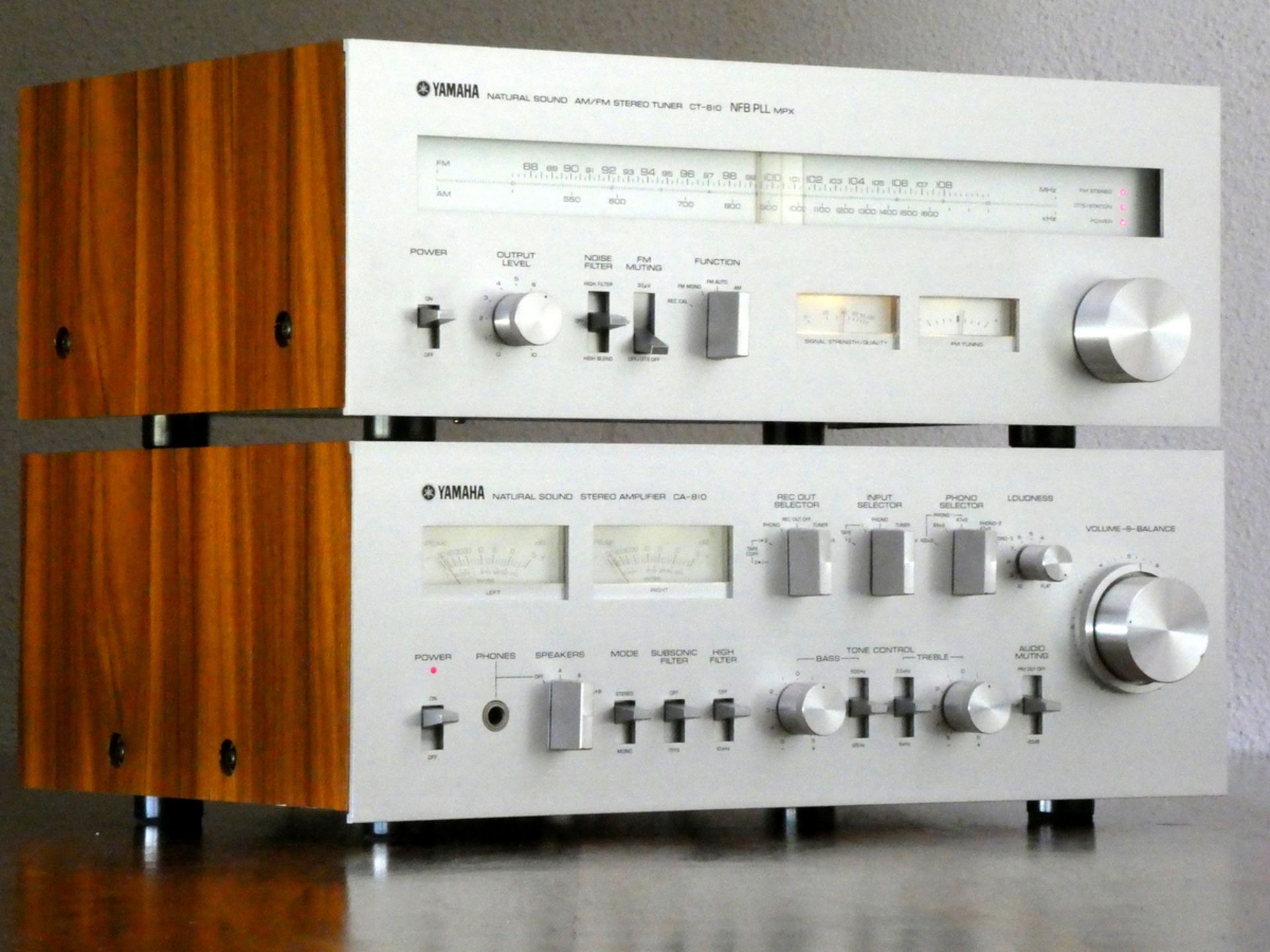 YAMAHA CA-810 mit CT-810 